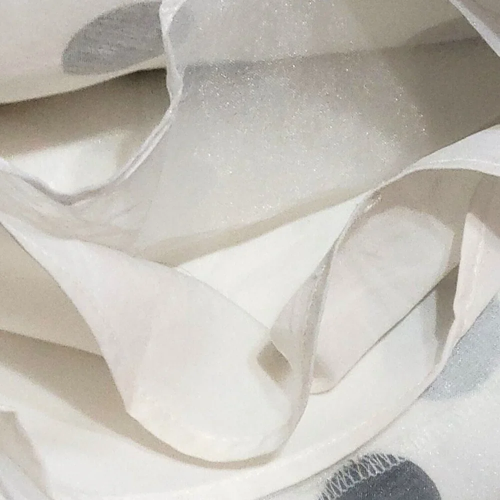 White Black Polkadot A-line Skirt 24W Retro Rockabilly Pockets Crinoline Lined - Picture 15 of 15